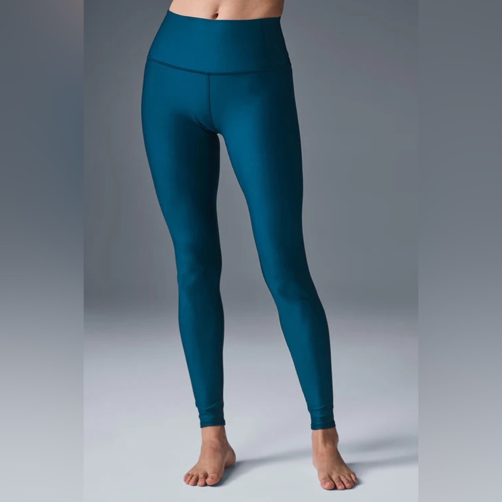 Alo High-Waist Airlift Legging - Eclipse Blue - Size Small / Full 28"
